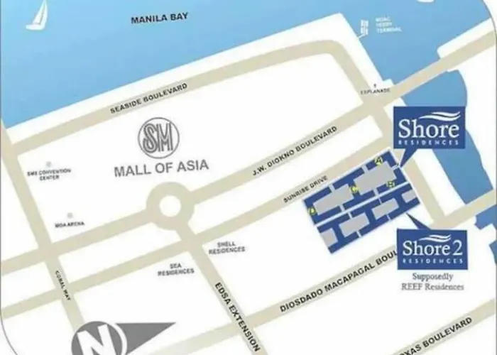 Shore Residences Staycation 621 Dynastel * Manila